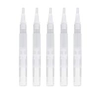 5pcs 3ml Vuoto Trasparente Trucco Twist Pen Contenitore Cosmetico Lucido Labbra Smalto Per Unghie Pratico E PopolareTrattamento pratico