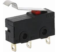 5Pcs 3Pin Mini Micro Finecorsa Braccio a Leva Lungo Subminiatura SPDT Azione a Scatto (Size : 5Pcs)(1Pcs)