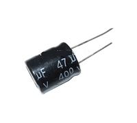 5pcs 400V47UF 16 * 22MM 47UF 400V 16 * 22 aluminum electrolytic capacitor NWPNLXEA