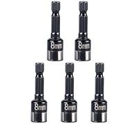 5Pcs 45mm Senza Impatti Socket Acciaio Chiave Adattatore Esagonale per In Auto Riparazione Cricchetti Chiave Adattatore