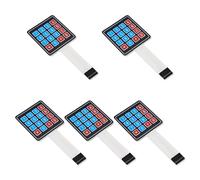 5pcs 4x4 Tastiera 16 Tasti Matrice Array Interruttore di Membrana 8pin Tastiera per FAI DA TE