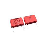 5pcs/50pcs 224 63V 0.22UF 63V 220nF 224J 5% MKS4 Pitch 10mm Film Capacitor ICXLPMC(One Size)