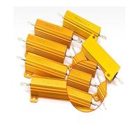 5PCS 50W RX24 Aluminum Power Metal Shell Case Wirewound Resistor 0.1R 0.5R 1R 2R 3R 4R 5R 6R 8R 10R 20R 50R 100R 1K 10K 100K ohm NWPNLXEA(68R)