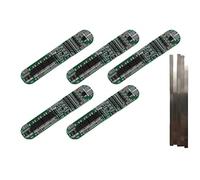5pcs 5s 15a Li-Ion Lithium Batterie 18650 Chargeur PCB BMS 18.5v Cell Protection + 5pcs Nickel Strip