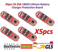 5pcs 5S 25A 21V LI-ION Litio 18650 Charging Bms Pcm Battery Protection Board