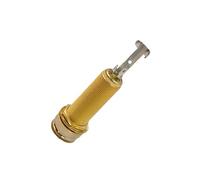 5Pcs 6.35mm 1/4 di pollice elettrico basso chitarra uscita presa fine pin presa cilindro ingresso uscita presa presa facile da usare