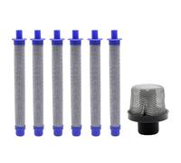 5PCS 60 Mesh 288749 Acciaio Inox Pistola A Spruzzo Airless Elementi Filtri & 288716 3/4 Pollice Filetto Filtro Ingresso, Adatto Pistola A Spruzzo Airless Vernice