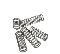 5pcs 65Mn Diametro filo 1,4 mm Bobina cilindrica Molla di compressione Molla di ritorno Molle compresse Molla di pressione di rilascio Bobine in acciaio(70mm,17mm)