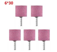 5pcs 6mm Gambo Abrasive Mounted Stone Cilindro for Utensile Rotante Mola A