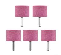 5pcs 6mm Shank Abrasive Stone Ruote per Utensile Rotante, per Vari Materiali di Rettifica (6x35)