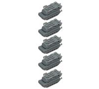 5PCS 9K37 Buk SA-11 Gadfly Sistema SAM 1/350-1/700 Modello Resina 3D | 9K37 Buk SA-11 Gadfly Sistema SAM, URSS Guerra Fredda, Difesa Aerea Medio Raggio, Resina DIY Non Verniciato(1/350(2.3CM))