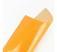 5Pcs A4 PVC Plastica Flessibile Fogli Gel Trasparente Lavoretti Film Luci Rosso