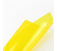 5Pcs A4 PVC Plastica Flessibile Fogli Gel Trasparente Lavoretti Film Luci Rosso