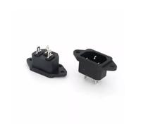 5Pcs AC 250V 10A 3P IEC320 C14 AC-04 Male Panel Screw Power Inlet Sockets YZWRWRMKTB