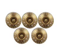 5Pcs Acrilico Volumi Tono Manopole di Controllo Della Chitarra Elettrica Manopola di Velocità Accessorio Strumento Facile Da Usare Velocità Sostituzione
