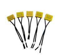 5PCS AD K X2 Linea di nastro di capacità di sicurezza 0.1uF 0.15uF 0.22uF 0.33uF 0.47uF 250V-275V Alloggiamento Filo flessibile Condensatore di sicurezza (Size : 0.15UF)