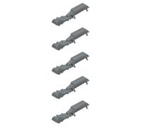 5PCS AN/TPY-2 THAAD Radar Banda X 1/350-1/700 Modello Resina 3D | AN/TPY-2 THAAD Radar Banda X, USA Moderni, Sensore Difesa Antimissile, Resina Militare DIY Non Verniciato(1/700(2.91CM))