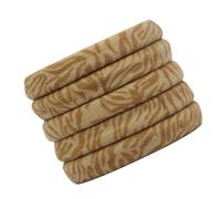 5pcs Animal Print Fasce per capelli per uso quotidiano runchies elastici corda cerchi per donne ragazze vestito diverso moda cravatta uso quotidiano