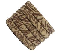 5pcs Animal Print Fasce per capelli per uso quotidiano runchies elastici corda cerchi per donne ragazze vestito diverso moda cravatta uso quotidiano