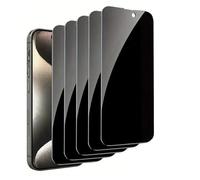 5Pcs Anti Spy Vetro Temperato, Per iPhone 16 14 13 11 15 Pro Max Privacy Screen Protector (per iphone 13)