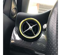 5Pcs Aria Condizionata Sfiato Presa Profilo di Copertura Adesivo Rosso per a B