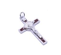 5pcs Artistico Cristo Croce Pendenti per Creare Gioielli Artigianato Trovare Moda Cristo Croce Pendenti per Partito Gruppo Cerimonie Religiose