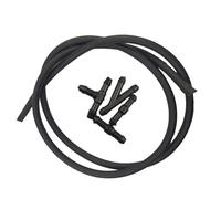 5pcs Auto Rondella Bocchetta Kit Tubo Connettore Tergicristalli Gomma Universale