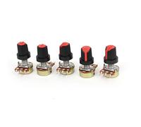5pcs B5K resistori variabili Ohm 3 terminali potenziometri lineari audio rotanti potenziometro pot AMNzOgOdL