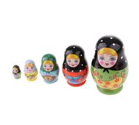 5pcs bambole di legno di incastramento del Russo per i regali della