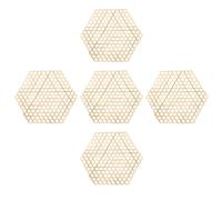 5pcs Bamboo Mesh Mat MULTI-Function Steamer Steamer Foders Stuoie a vapore