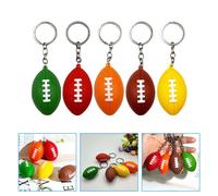 5pcs calcish claychain rugby tinaligne a sospensione per pendente match di