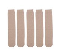 5pcs Calzini Sotto il Ginocchio per Monconi Amputati in Cotone Morbido Ispessito Traspirante - Protezione Protesica (XL)
