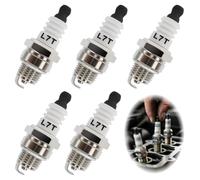 5PCS Candele L7t, Candele Di Accensione, Candela Decespugliatore 2 Tempi, Compatibili Con Bm6a Rcj6y Bpmr7a, Per Motosega, Tosaerba, Mini Moto 49cc, Candele Di Accensione Universa
