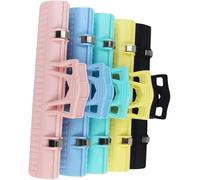 5pcs Cartella di Musica Spartito Keyborad Piano Libro Clip Strumento Stand di Plastica Libro di Musica Clip Fisse Music Stand Clip Supporto Metallo Libri Musicali Pagina Abs Book Implement