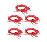 5Pcs Cartuccia Riscaldatore DC 24V 40W Cartuccia Riscaldatore di Stampa Accessorio per Stampante 3D in Acciaio Inossidabile per CR-10S Pro per CR-X per Ender 3 (1 M)