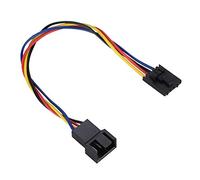 5Pcs Cavo adattatore da 5 pin a 4 pin, 4 pin di controllo della temperatura Interfaccia ventola Connettore connettore Supporto convertitore PWM Controllo della temperatura Regolazione della velocità
