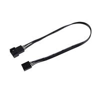 5PCS Cavo di prolunga alimentazione ventola 4 pin, cavo di prolunga ventola PWM per PC Ventole interne della scheda madre del case del computer, cavo di prolunga ventola maschio/femmina a 4 pin, con c