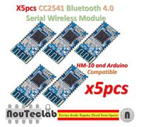 5pcs CC2541 4.0 BLE Bluetooth UART Transceiver Module CC2540 HM-10 iBeacon