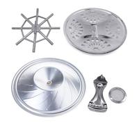 5pcs Coni Risonatore Soundhole Schermi Cordiera Ponte Sella Dobro Chitarra Per Dobro Resofonico Chitarra Risonatore