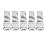 5Pcs Connettore per Cavo in PA66 Bianco per NPT 1\" per 18-25mm
