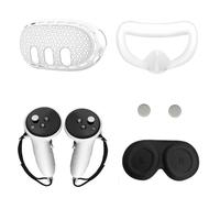 5pcs Copertura in silicone per il viso obiettivi Set di accessori controller VR ricambio Meta 3