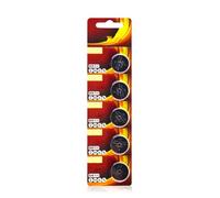 5Pcs CR2016/CR2025/2032 3V Batterie Al Litio A Moneta Per Chiave Auto Telecomando Luce LED Orologio Elettronica