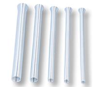 5Pcs CT5050 Strumento di piegatura tubi per condizionatori d'aria Set di piegatubi a molla Set di tubi in alluminio rame resiliente Filo elettrico Molla manuale Piccola curvatubi per 5/8 1/2 3/8 5/16