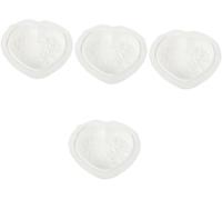5pcs Cuore Torta Stampo Torta Stampi Silicone Amore Bianco Gel di Silice, Whitex3pcs, 22X4CMx4pcs