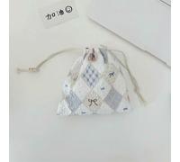 5pcs Cute Cartoon Drawstring Bags Cosmetic Bag Makeup Bag for Women Large Capacity Coin Purse Coin Pouch Portable Toiletry Bag