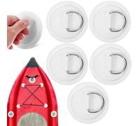 5pcs D Ring Pads Kayak D Ring Pvc Patch Canoe Rafting Accessori per la tavola