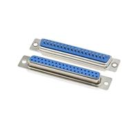 5PCS DB9 Adattatore Connettore Core DB15 DB25 DB37 RS232 Seriale COM Spina Connettori Foro/Spille Femmina Maschio Porta presa D Sub DP9 Caso(DB37 Female)