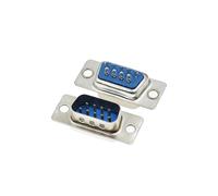 5PCS DB9 Adattatore Connettore Core DB15 DB25 DB37 RS232 Seriale COM Spina Connettori Foro/Spille Femmina Maschio Porta presa D Sub DP9 Caso(DB9 Male)