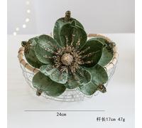 5pcs Decorativo Fiori Velluto Tessuto Artificiale Albero di Natale Ornamento