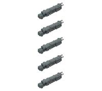 5PCS DF-21 CSS-5 Ballistic Missile TEL 1/350-1/700 Modello Resina 3D | DF-21 Dong Feng 21 CSS-5 Ballistic Missile TEL, Cinese Della Guerra Fredda MRBM, Resina DIY Non Verniciato(1/350(6CM))